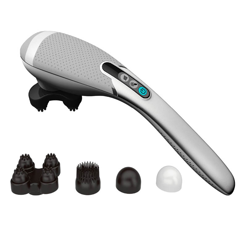 Cordless New Design Whole Body Multi-Vibration Heads Portable Handheld  Massage Hammer With USB Cable  