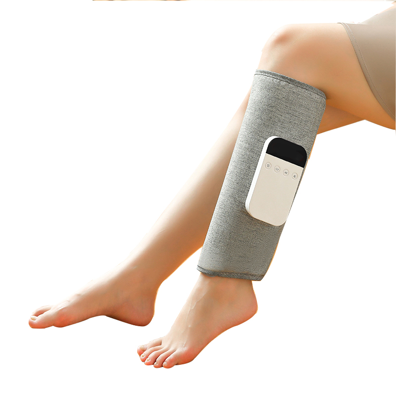 Cordless Air Compression Infrared Heat Therapy Vibration Mini Air Wave Shiatsu Portable Calf Massager