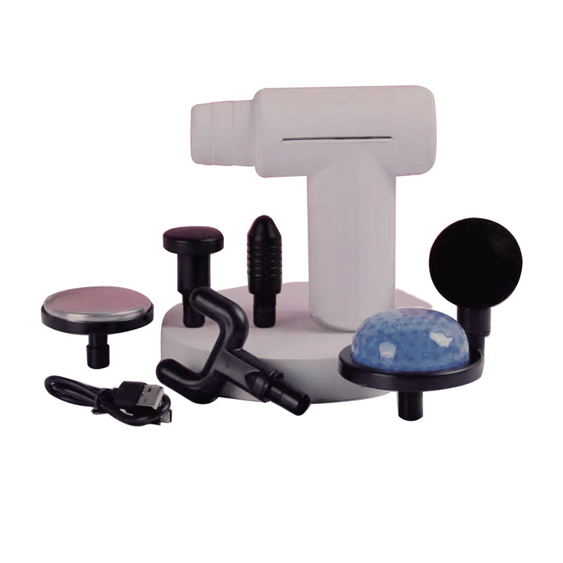 Variable Frequency 8.4V Cordless Body Muscle Relax Display Screen Hot & Cold Percussion Massage Gun Mini Portable