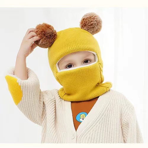 Kids winter hat Bonnie ear warm protect personalized winter hat for children top sales