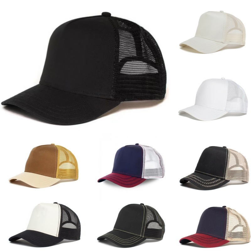Blank baseball cap 5panel 6panel men's cap accept custom logo with embroidery and patches