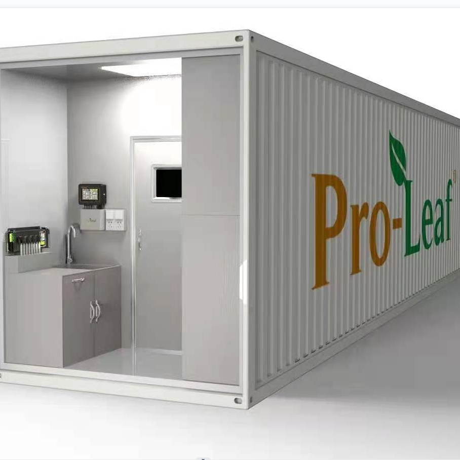 PRO-LEAF vertical  farm 40HQ container