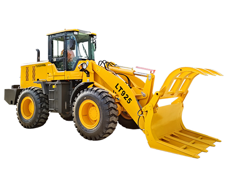 2.5 Ton Payloader With Log Grapper Attachment