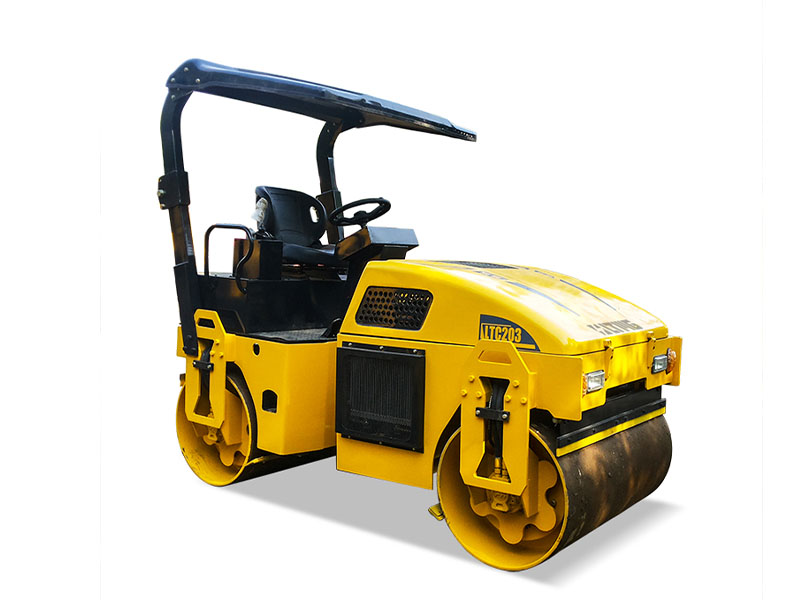 For Any Site 3.3 Ton Double-drum Vibratory Roller