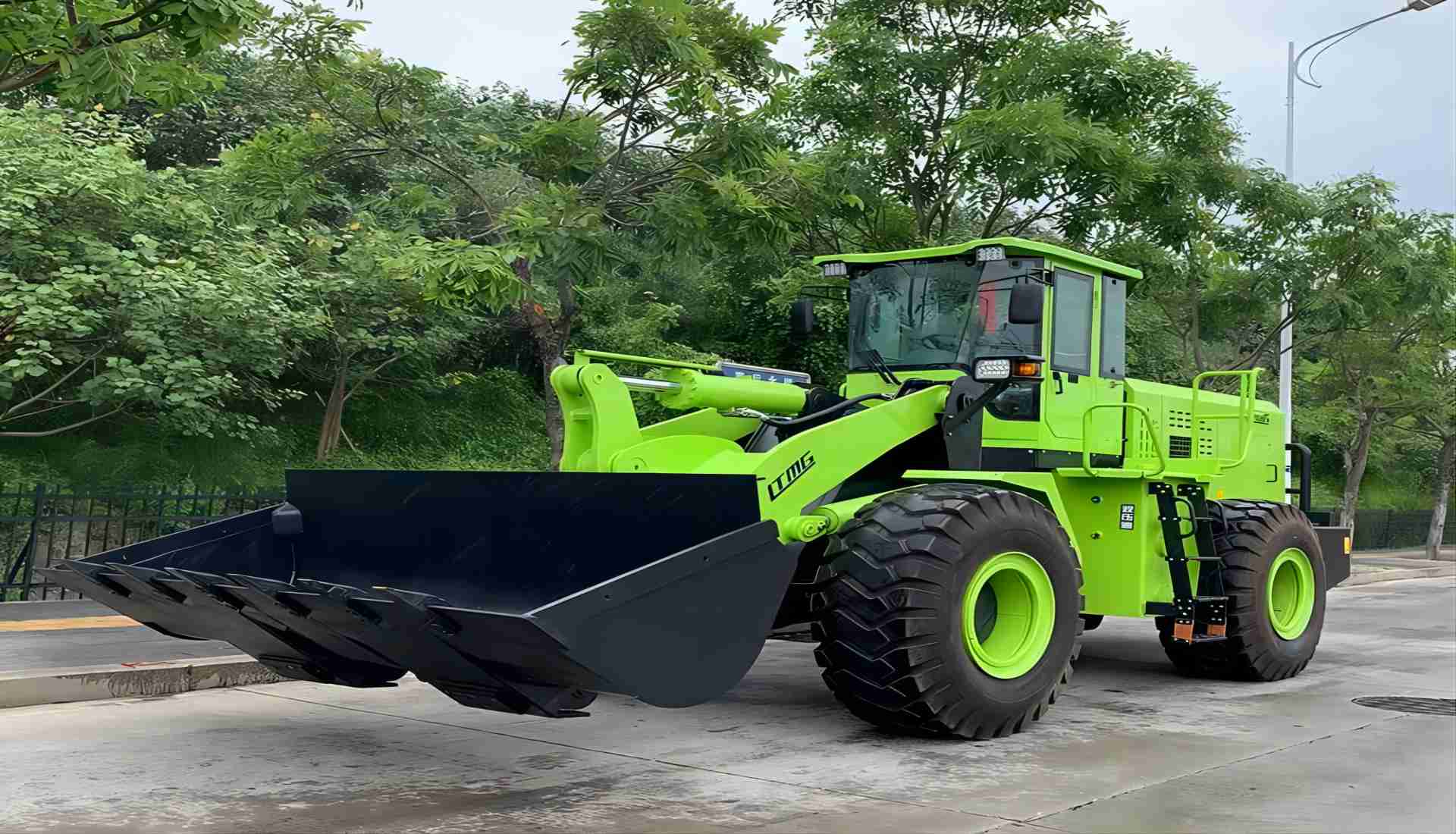 5 ton new electric wheel loader