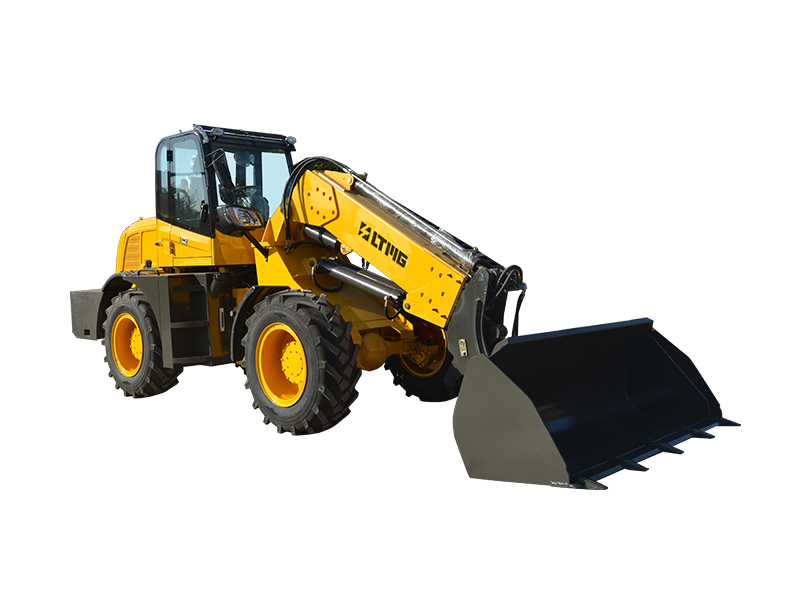 Telescopic front loader with Japanese engine