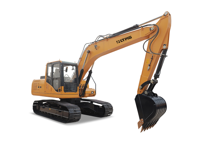 Powerful 18 ton Hydraulic Excavator with Cummins QSF3.8 Standard Air Conditioner