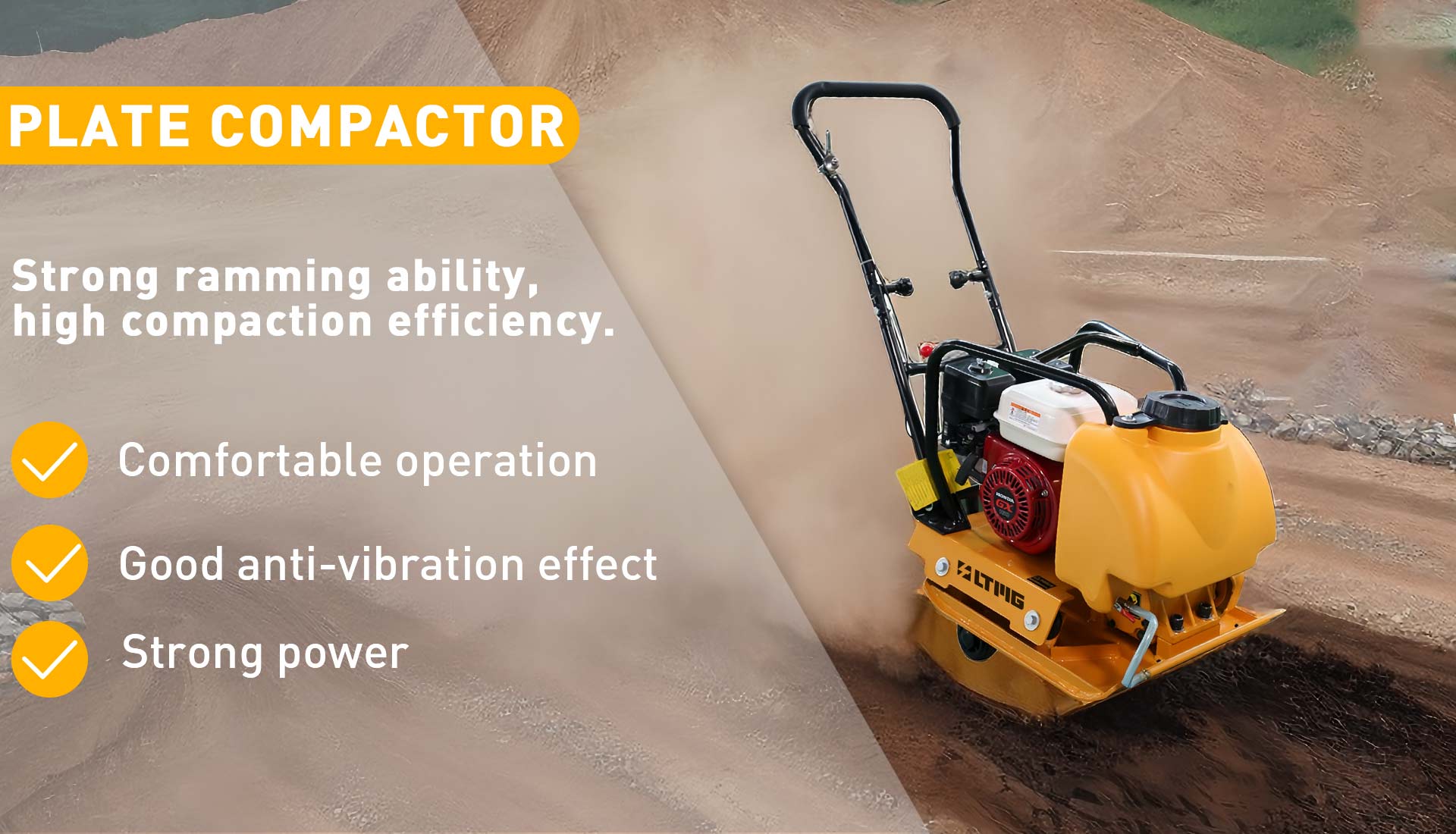 Compaction Machine Plate Compactor