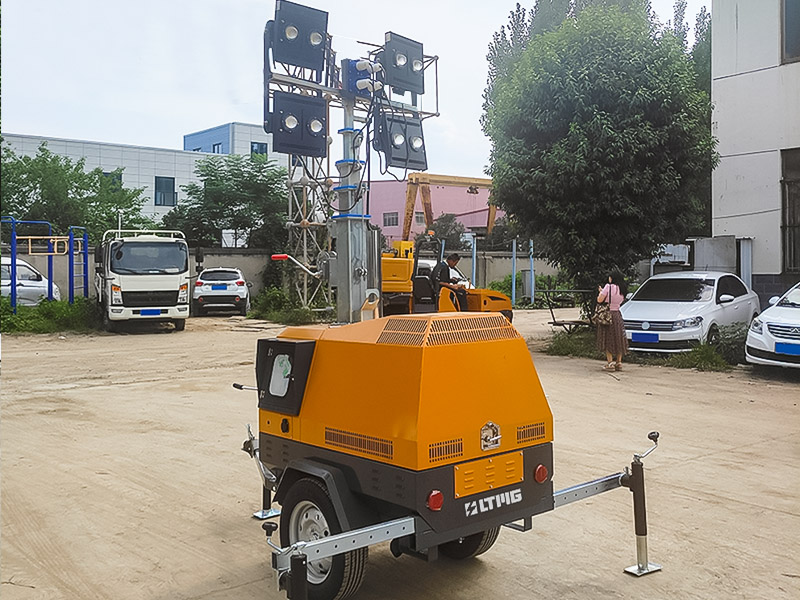 Portable Light Tower 7m for outdoor construction