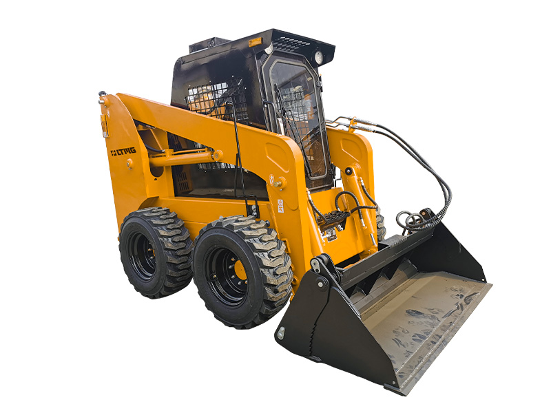 Wheeled Mini Skid Steer 1050KG With Optional Attachments