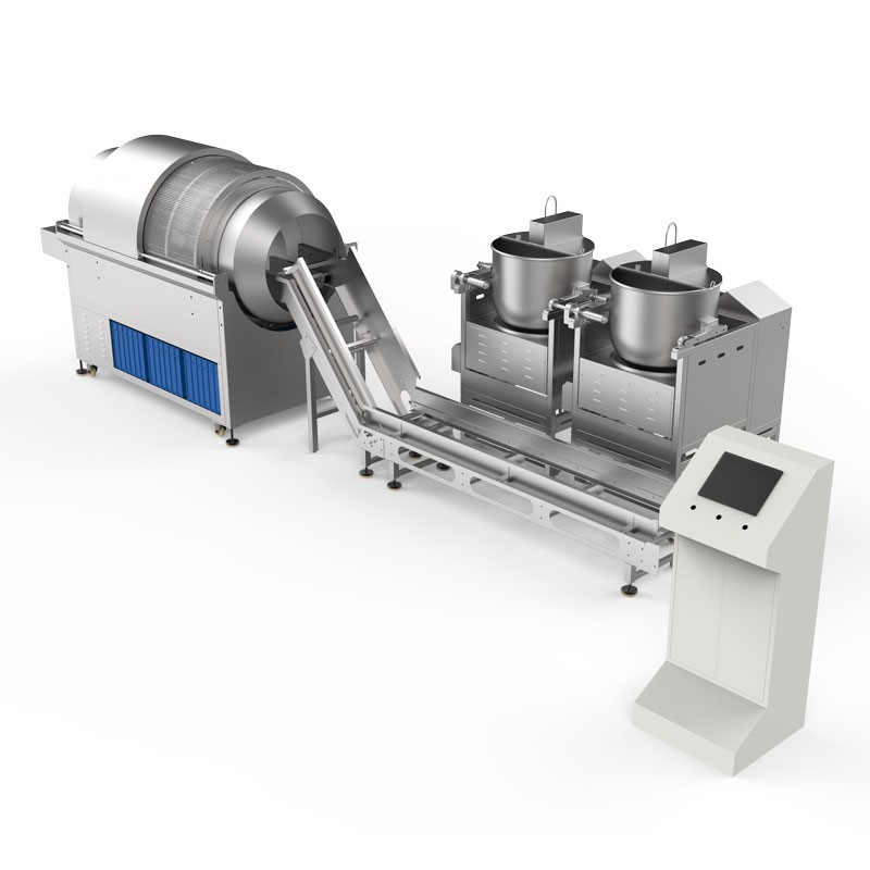 Highly Cost-effective DC550 Popcorn Production Line Industrial Popcorn Making Line