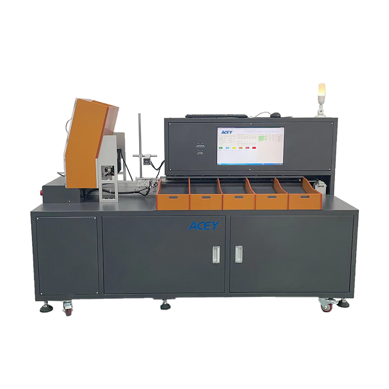 5 Channels Cylinder Battery Cell Sorting Machine For 32140 33140