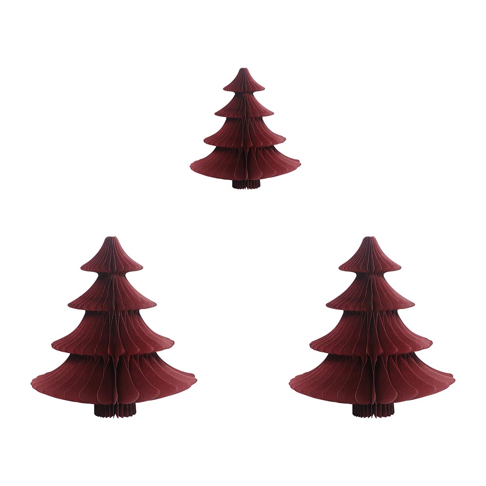 Morandi Color Christmas Tree Hanging Ornaments