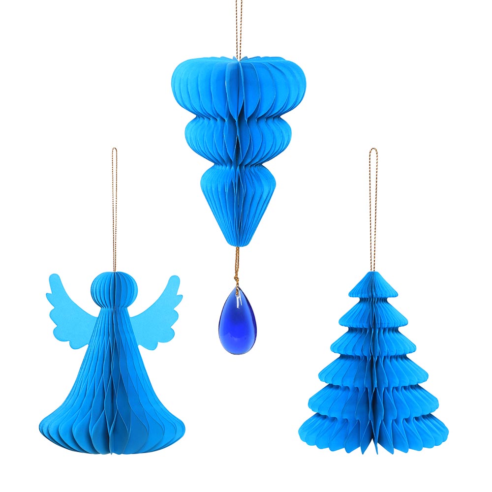 Angel-Shaped Christmas Tree Hanging Ornaments